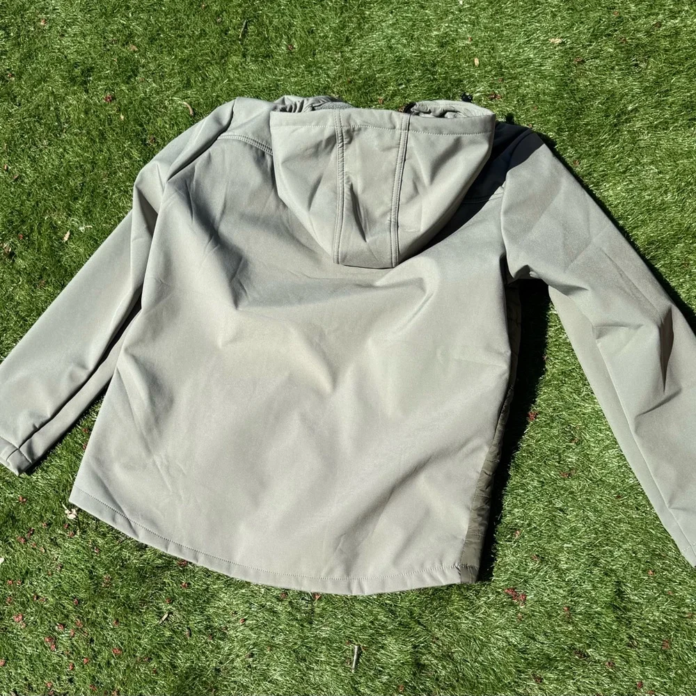 Hurley Green and Gray Hooded Jacket - Picture 16 of 16